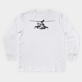 Mi 24 Hind II Kids Long Sleeve T-Shirt